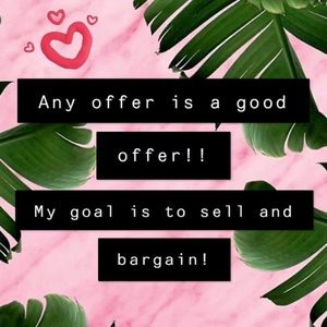 Make an offer! I just want to sell!